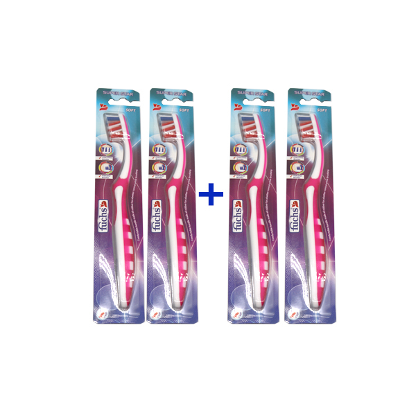 Picture of SUPER STAR BRUSH SOFT  2+2 PCS FREE