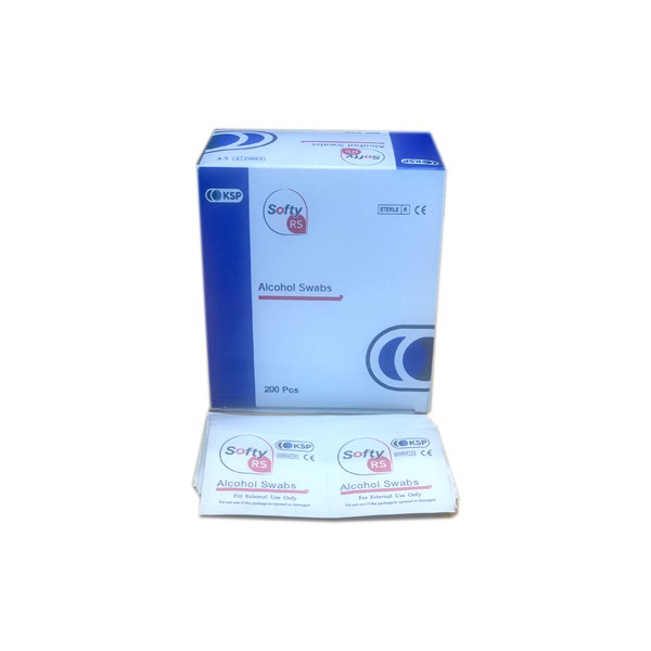 Picture of SOFTY ALCOHOL SWABS 200PC/box