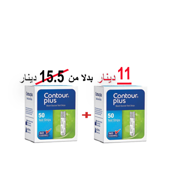 Picture of OFFER CONTOUR PLUS STRIPS 50/box 1+1